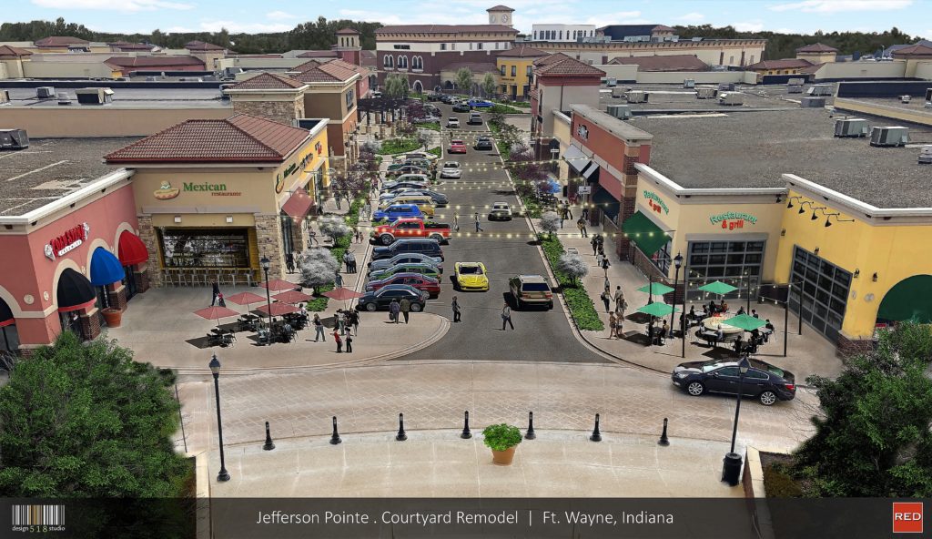 RED Begins Multimillion Redevelopment At Jefferson Pointe Fort Wayne